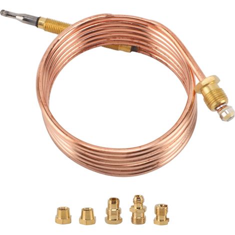 Ersatz-thermoelement Für Gasherde, Heizkessel, Warmwasserbereiter, Flammenüberwachungseinrichtung, 900 Mm / 35,4 Zoll Temperaturfühler