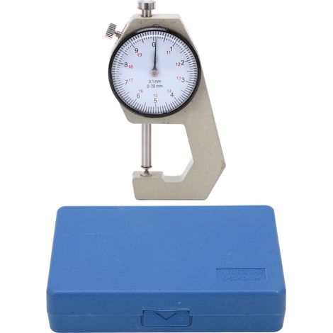 Verschleißfestes Mikrometer, Dickenmessgerät, Gut Ablesbare Skala. Tragbares, Verschleißfestes Mikrometer Für Punktmessungen Von 0–20 Mm.