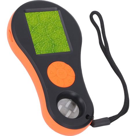 2-zoll-digitallupe, 500-fache Vergrößerung, 2 Mp Tragbare Lupe Mit Licht Zum Ablesen Von Schülerexperimenten