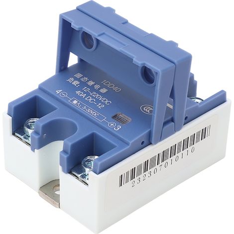 Dc-zu-einphasen-halbleiterrelais, Kontaktloser Dc-eingang 3–32 V, Dc-ausgang 12–220 V 40 A Modul