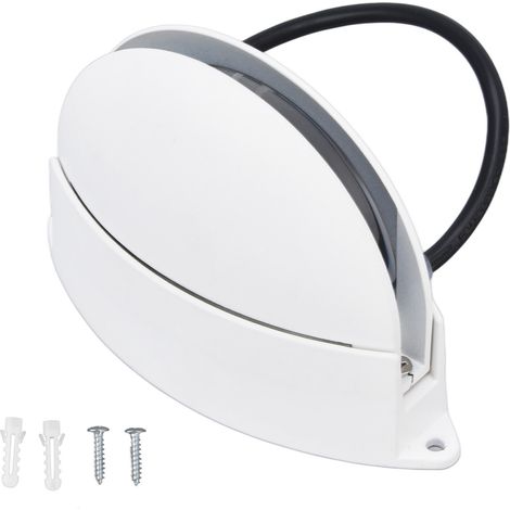 180°-fensterbankleuchte, Helle, Halbkreisförmige Led-wandleuchte Für Flur, Korridor, Wohnzimmer, Ac 85–265 V, Warmweiß