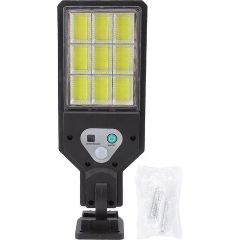 9cob-led-solarstraßenleuchten Mit Bewegungsmelder, Wasserdichte Ip65-außenleuchte Für Hof, Einfahrt Oder Garten