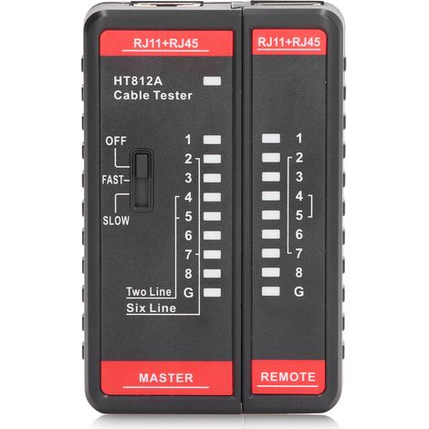 Rj11-zu-rj45-netzwerkkabeltester, Telefonleitungs-prüfgerät, Messzubehör Ht812a