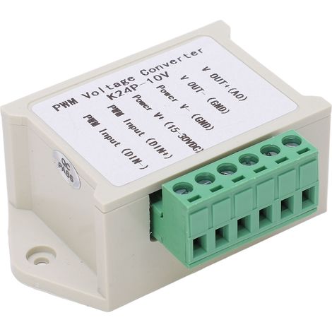 0–100 % Analoger Pwm-spannungswandler, 0–10-v-digitalsignalwandlermodul Mit Gehäuse