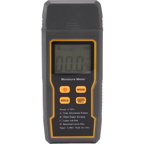 Multifunktionales Feuchtigkeitsmessgerät, Digitales 4-modus-messgerät Mit Lcd-anzeige Für Holzbaustoffe