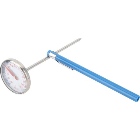 Wasserdichtes Drehknopfthermometer, Hochtemperaturbeständig, Aus Edelstahl 304, Zum Kochen.