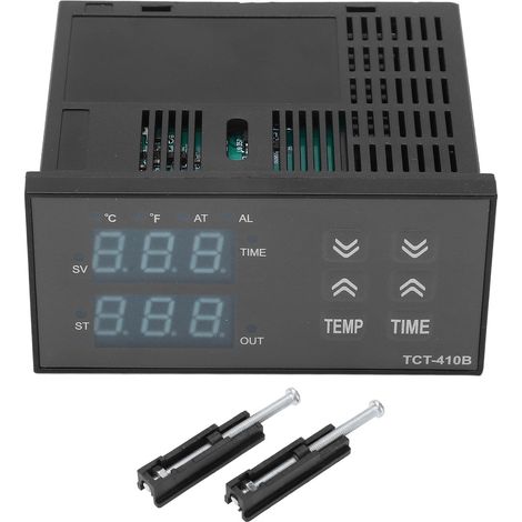 Digitaler Temperaturregler, 2-in-1-display-thermostat Für Transferpressen 100–240 V