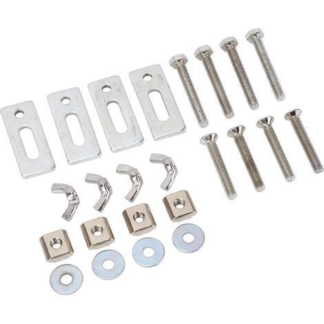 Mini-t-klemme, 4 Stück, M6-mutter Aus Aluminium-zink-legierung Für Cnc-fräsmaschinen Der Serie 3018