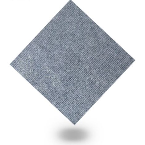 Antistatische, Schallabsorbierende Teppichfliesen, Can Can Einzeln, Hellgrau, 28 X 28 Cm