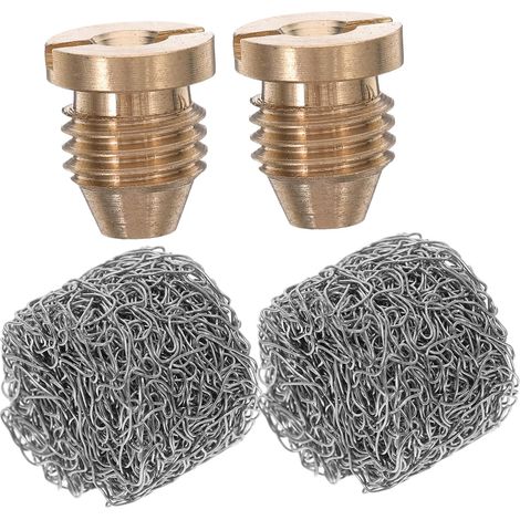 4-teiliges Universelles Messing-schaumfilter-düsenset Für Gartenschläuche Und Wasserfilter