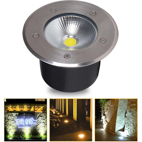 Led-einbaustrahler Für Den Außenbereich, Wasserdicht (ip66), 85–265 V, Für Garten, Platz, Terrasse, Rasen, Wege Und Landschaftsbeleuchtung (farbe: Warmweiß, Größe)