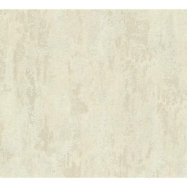 Bricoflor Strukturtapete in Creme Weiß Helle Vliestapete mit Struktur Effekt für Küche und Schlafzimmer Vinyl Wandtapete im Uni Stil