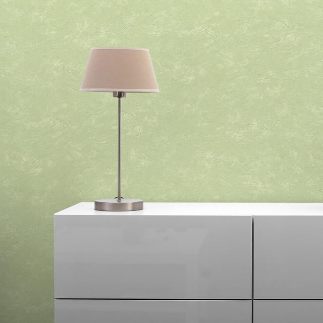 Bricoflor Struktur Vliestapete in Hellgrün Uni Tapete in Lindgrün mit Putzstruktur für Flur und Esszimmer Helle Vlies Strukturtapete in Grün mit Vinyl