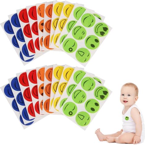 Mückenschutzpflaster, 120 Stück, Mückenaufkleber Für Kinder, Mückenschutzpflaster Für Kinder, Mückenschutzpflaster Für Drinnen Und Draußen, Für Aktivitäten Im Freien