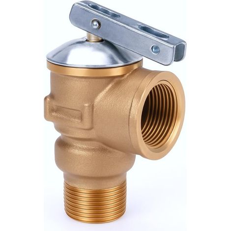 Druck- Und Temperaturbegrenzungsventile, 3/4 Npt 150 Psi Messing-druckbegrenzungsventil Für Warmwasserspeicher