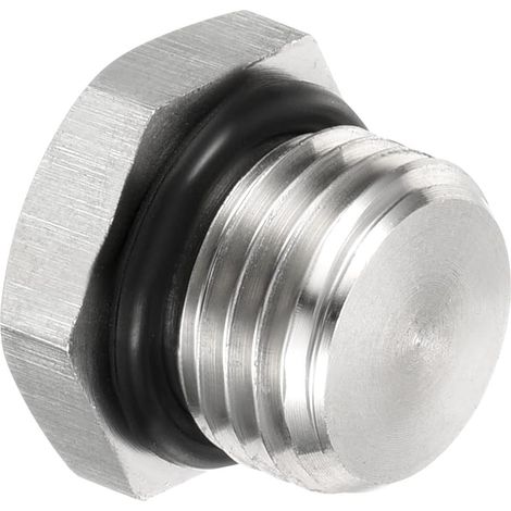 G1/4-außengewindestecker, 1 Stück Wasserdichte Und Staubdichte 304-edelstahl-sechskant-rohrverschraubung Mit Gummidichtungsring