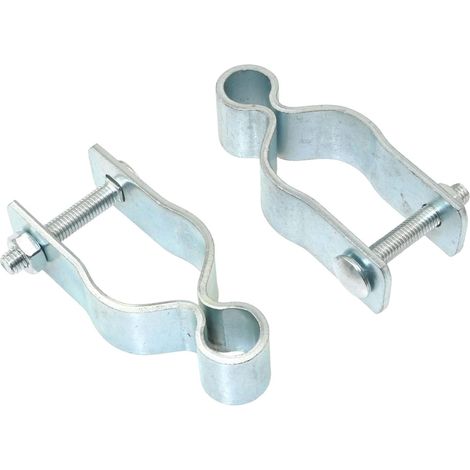 Set Mit 2 1-3/8" Gestanzten Stahlketten-scharnieren Für Den Außenbereich, Geeignet Für Robuste Tore Und Einfahrten Auf Dem Bauernhof