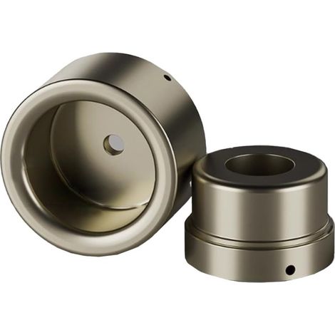 Set Aus 2 Heißschweißköpfen, 40 Mm 63 Mm, Verstopfungsfrei Und Antihaftbeschichtet, Für Hochdichte Polyethylen-ppr-wasserrohre (50 Mm)