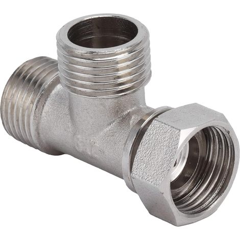 Verstärkter G1/2 T-verbinder Mit Außen-/innengewinde Für Druckfeste Wasserrohrverbindungen, Sicherer Und Ungiftiger T-verbinder Für Die Selbstmontage