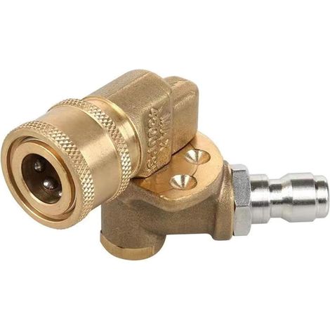 Hochleistungs-drehkupplung 1/4" Für Hochdruckreiniger-sprühgeräte, Reinigungsdüse, Hochleistungskupplung
