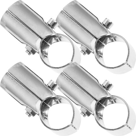 4-teilige Edelstahl-kettenglied-zaunclips, Sichere Verbindung Für Gewächshausbau Und Kleiderständer