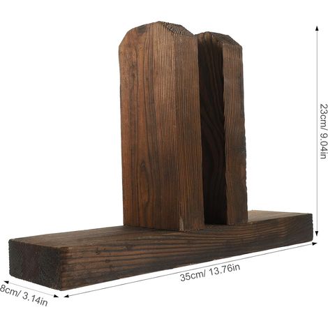 Massiver Holzsockel Für Kleine Innenzäune, Stabil Und Robust, Dekorative Stütze Für Garten, Terrasse, Balkon, Garteneinfassung