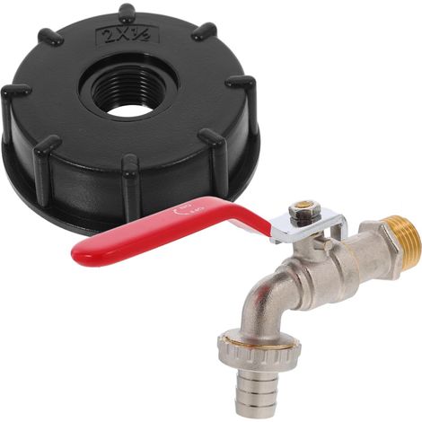 Ibc-anschlussventil-tankadapter Für Wassertank, Kupfer-wasserdichtungs-fassventil, Zuverlässig