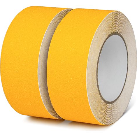 Packung, Gelbes Antirutschband, Sicherheits-antirutschband, 5 Cm X 10 M, Antirutschstreifen Für Außentreppen, Warnband Für Stufen Und Bodenbeläge