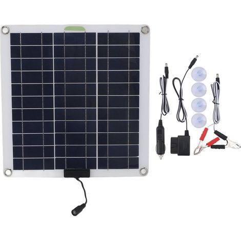 200-w-solarladegerät-set Mit Obd-anschluss Für Camping Und Reisen – Hocheffizientes Monokristallines Solarpanel