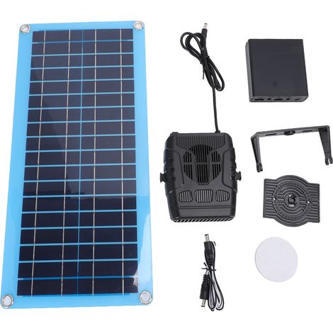 Solarheizung Für Tierheim Und Auto – 30-w-monokristallines Solarpanel, Verstellbar, Kompakt