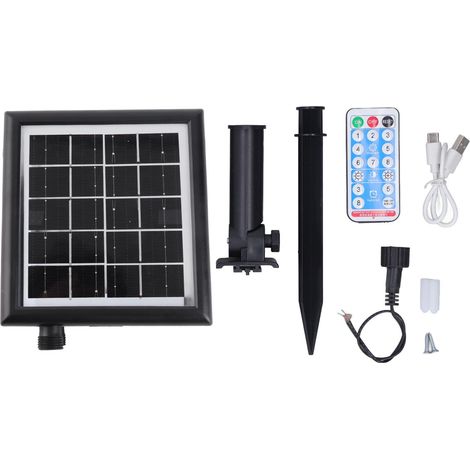 Solarladeregler Für Led-lichterketten – 4 Helligkeitsstufen, 8 Blinkmodi, Ip65, 4,5 V Eingang / 24 V Ausgang