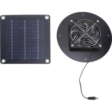 20-w-solar-abluftventilator Für Wohnmobile Und Boote – Hocheffizientes Monokristallines Solarpanel