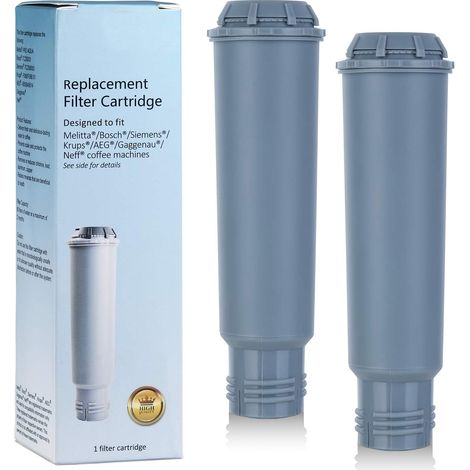 2er-pack Wasserfilter, Kompatibel Mit Krups Claris F088 – Filterkartuschen Für Melitta-, Nivona-, Bosch- Und Siemens-kaffeemaschinen – Leistungsstarker Anti-kalk-schutz