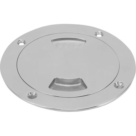 Runde Inspektionsluke Aus Edelstahl 316, 106 Mm, Mit Abnehmbarem Deckel Und Wasserdichter Abdichtung