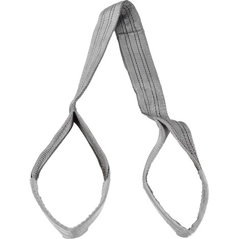 Verstärkte 4t Polyester-pes-flachhebeschlinge – 3 M, 105 Mm Breit, Grau