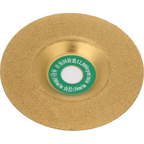 100-mm-goldschalen-diamantschleifscheibe Für Stein, Quarz Und Granit