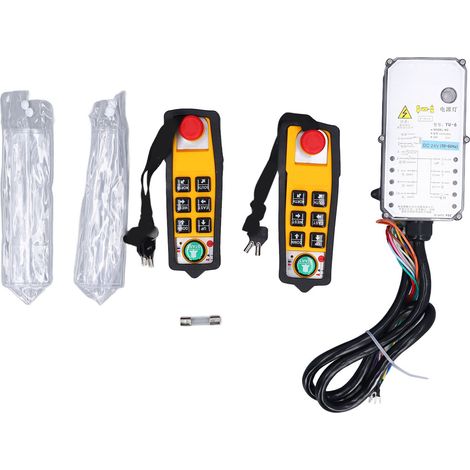 Yu-6+ Drahtlose Fernbedienung Für Brückenkrane – Wasserdicht, Stoßfest, Säure- Und Ölbeständig, 800 Mhz, 24 V