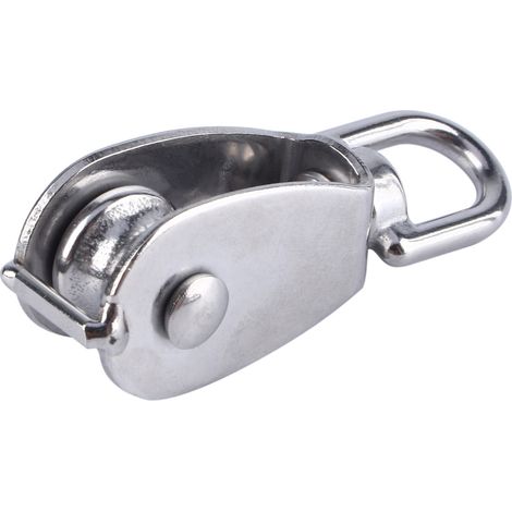 Einzelrolle Mit Lager Aus Edelstahl 304, M15 - 360° Drehbar, Max. Belastung 35 Kg