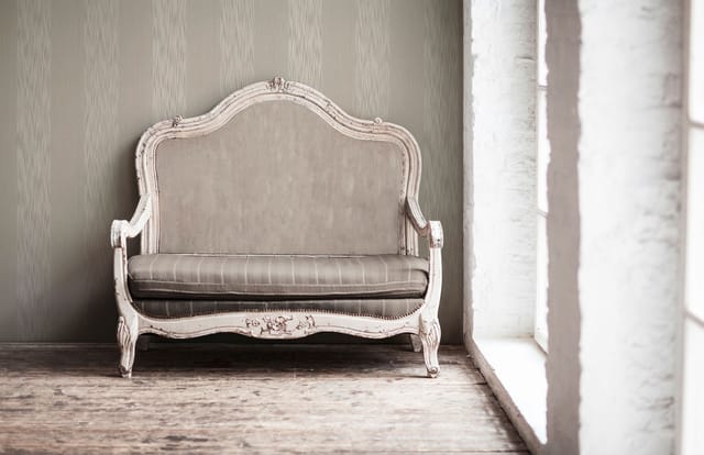 Bricoflor Blockstreifen Tapete Silber Grau Beige Vlies Textiltapete Gestreift für Wohnzimmer und Schlafzimmer Elegante Vliestapete mit Textil Streifen