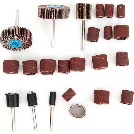 Set Mit 30 Schleif-, Trenn- Und Polieraufsätzen Für Elektrische Schleifmaschinen