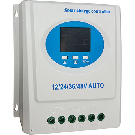150a Mppt-solarladeregler 12/24/36/48v Mit Hintergrundbeleuchtetem Lcd-display Für Blei- Und Lithiumbatterien