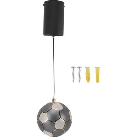 Fußballförmige Led-pendelleuchte Für Den Innenbereich – Kreatives Design, Energiesparend, Warmes Licht
