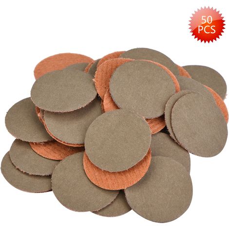 Selbstklebende Schleifscheiben 25 Mm (1 Zoll) – 50 Stück, Körnung 10000, Nass-/trockenanwendung, Für Metall, Holz Und Kunststoff