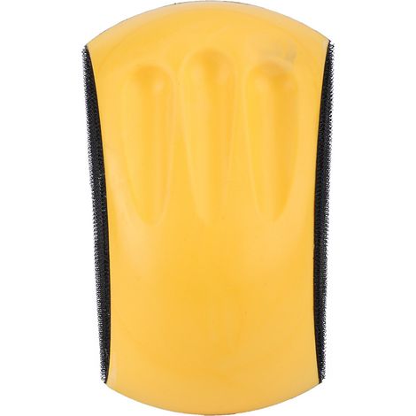 Manueller Schleifklotz Mit Klettverschluss – 150 Mm, Weicher Und Ergonomischer Pu-schaum