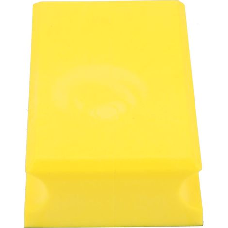 Manueller Schleifklotz Aus Pu-schaum, 120 X 71 Mm, Samtige Und Selbstklebende Oberfläche Für Schleifpapier
