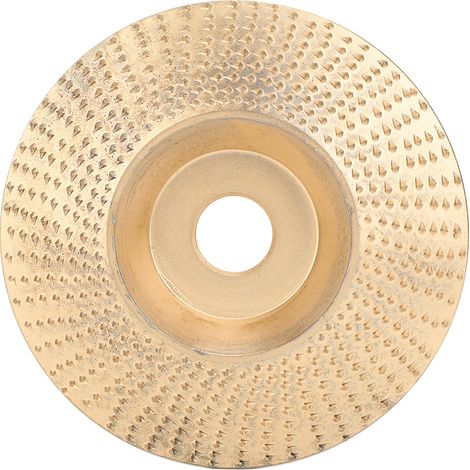 Schleif- Und Formscheibe Für Winkelschleifer – Schnellarbeitsstahl + Wolframkarbid, Ø 100 Mm, Gold