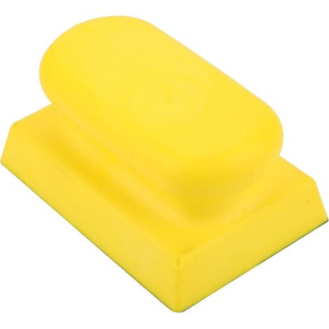 Manueller Schleifklotz Aus Pu-schaum, 96 X 66 Mm, Rutschfest Und Staubfrei