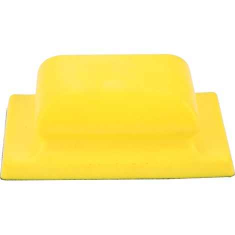 Manueller Schleifklotz Aus Pu-schaum, 115 X 68 Mm, Staubdichte Oberfläche Mit Klettverschluss Für Schleifpapier