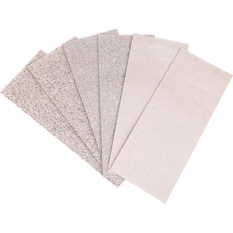 6-teiliges Aluminiumoxid-schleifpapier-set (körnung 60/100/150, 29 X 9,3 Cm) Für Holz Und Metall