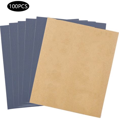 P2000 Braunes Wasserfestes Schleifpapier Für Nass- Und Trockenanwendung – 100 Blatt, Schnelle Wärmeableitung